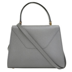 Valextra Handbag Iside Mini Gray